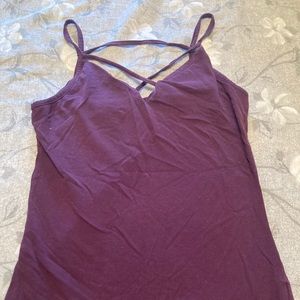 Purple tank